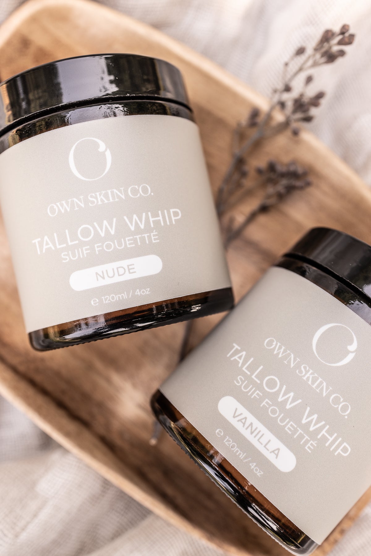 120ml Tallow Face + Body Whip