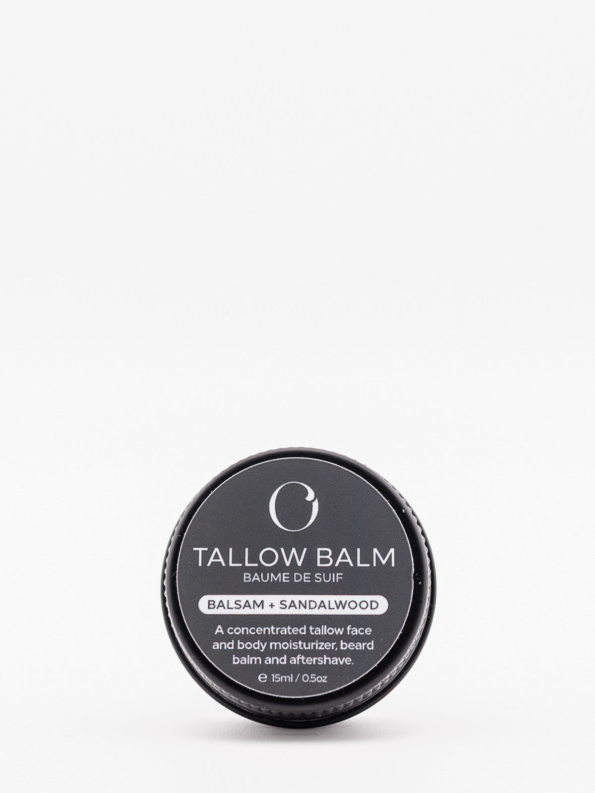 mini travel size men's beef tallow balm