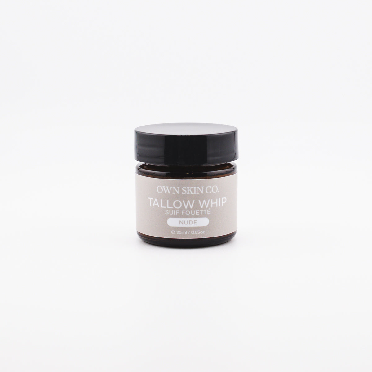 Unscented nude whipped tallow moisturizer