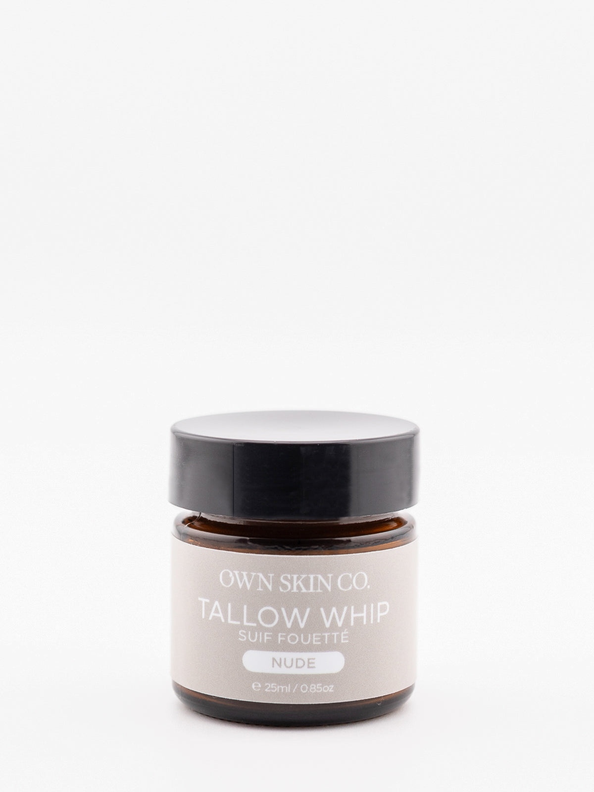 Unscented nude beef tallow face and body moisturizer