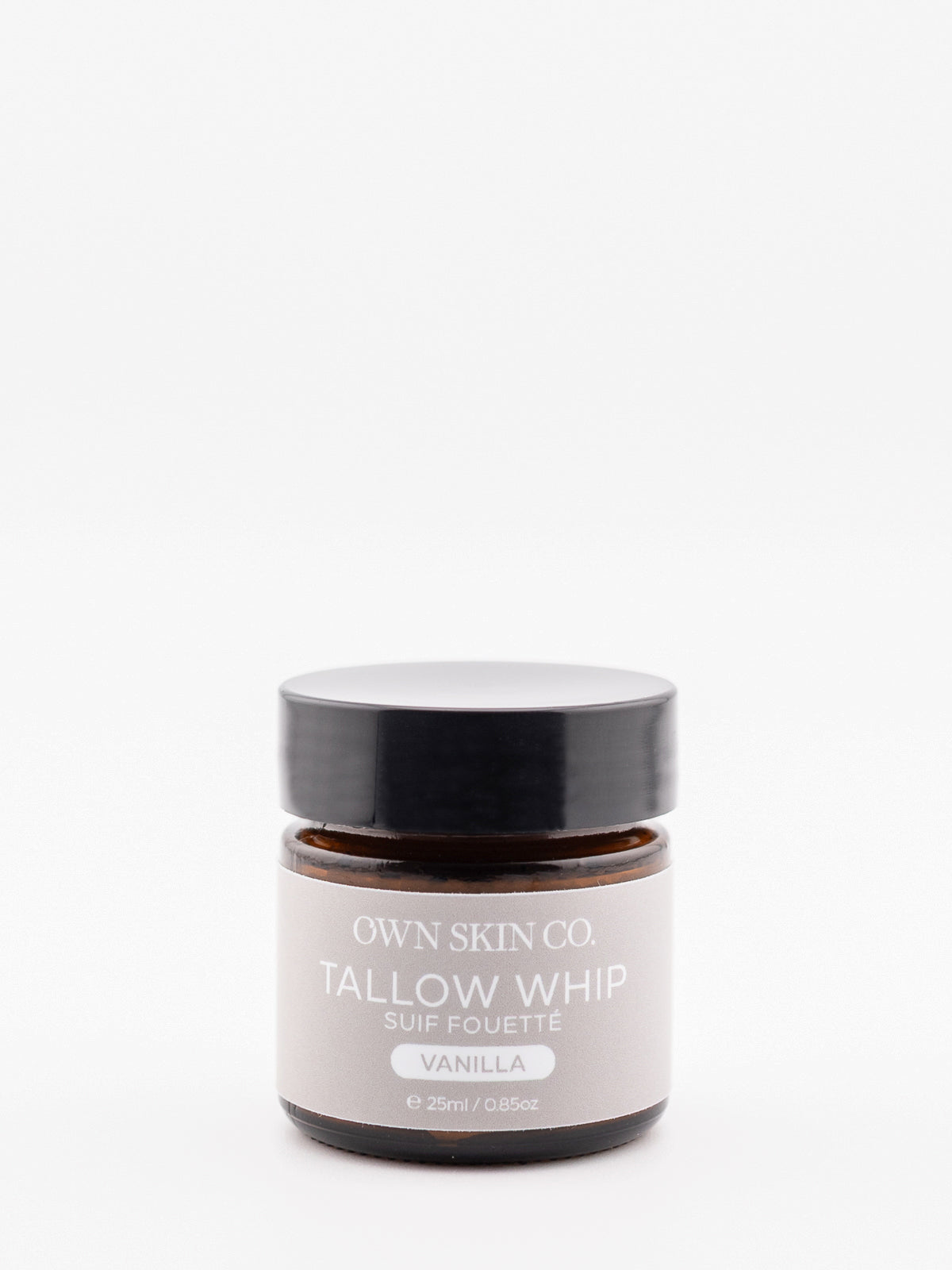 Vanilla whipped beef tallow face moisturizer