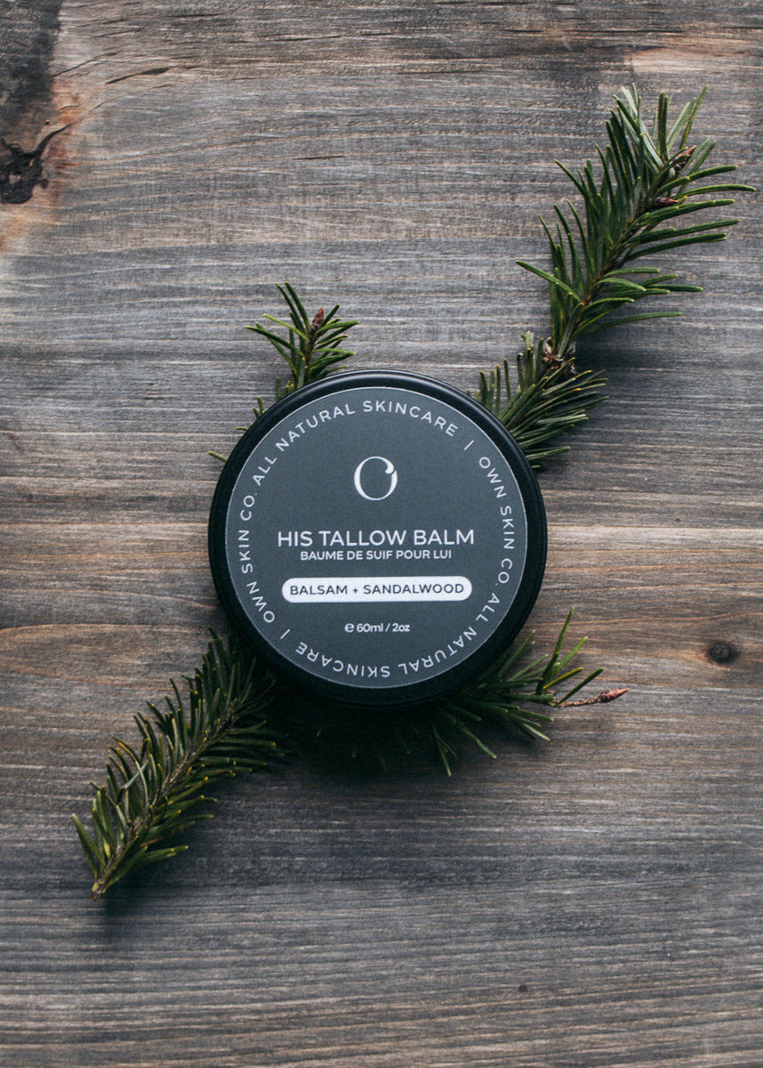 Men's Balsam and Sandalwood Tallow Balm