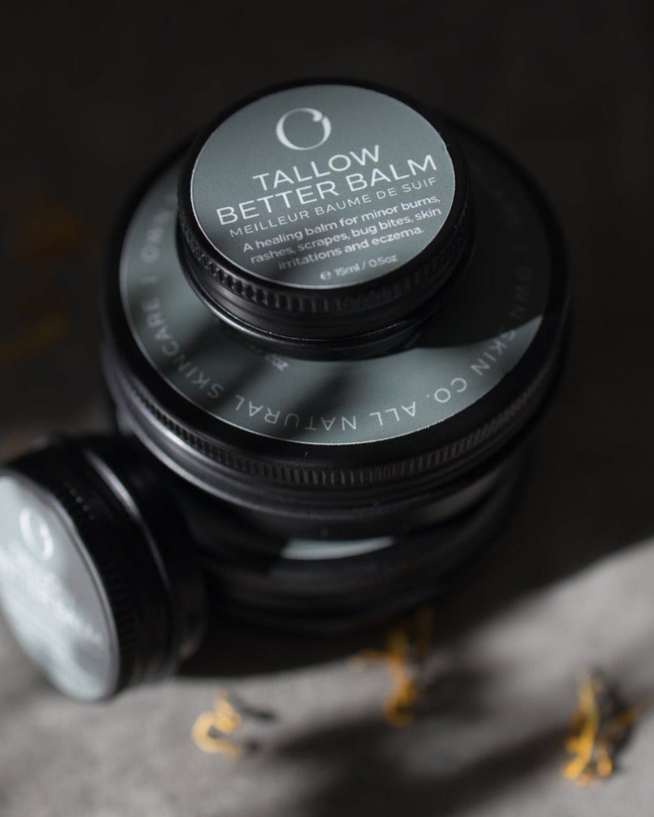 Tallow Better Balm, Tallow Balm Canada, Tallow skincare, OWN SKIN CO tallow skincare