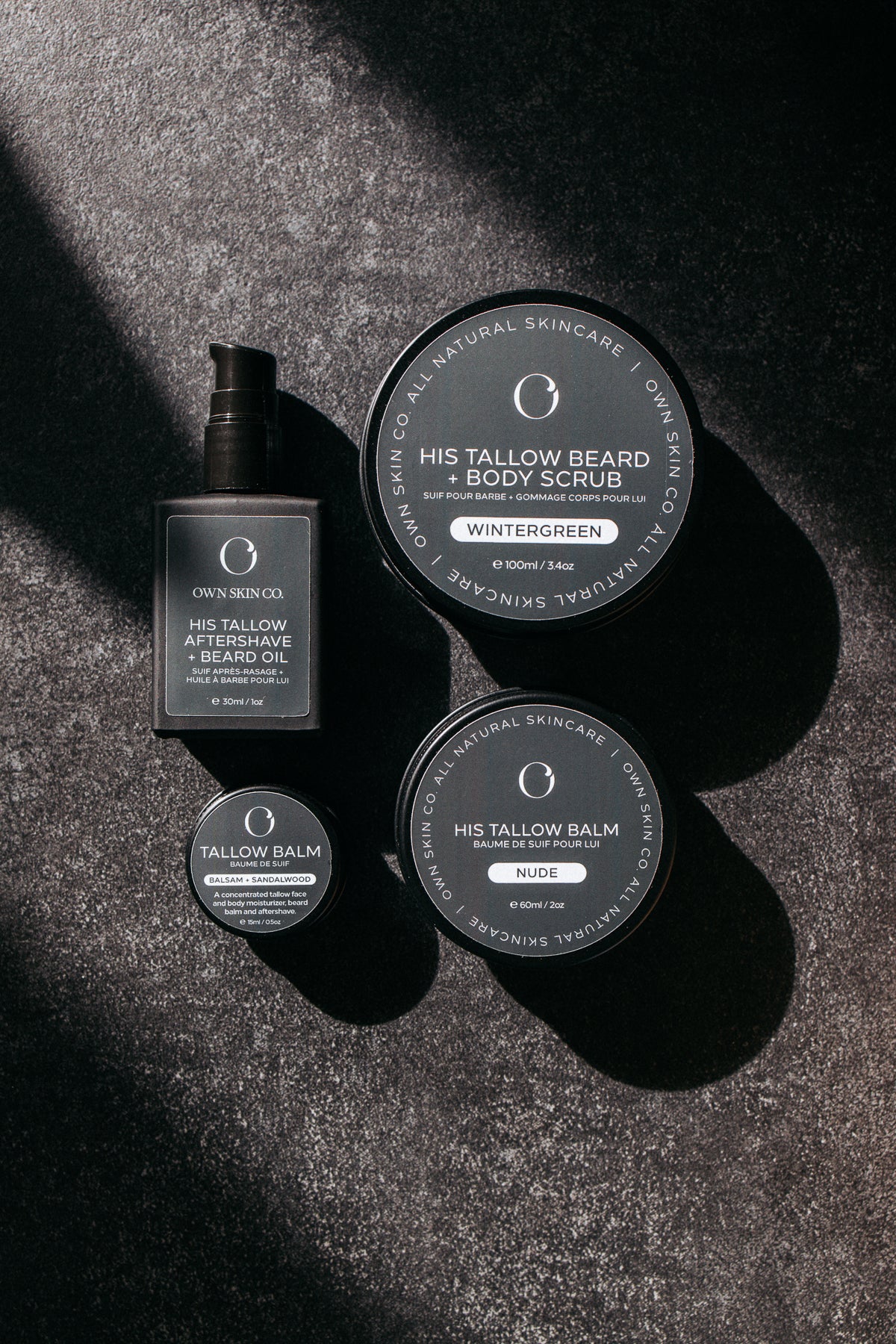 Men's Tallow Skincare Collection
