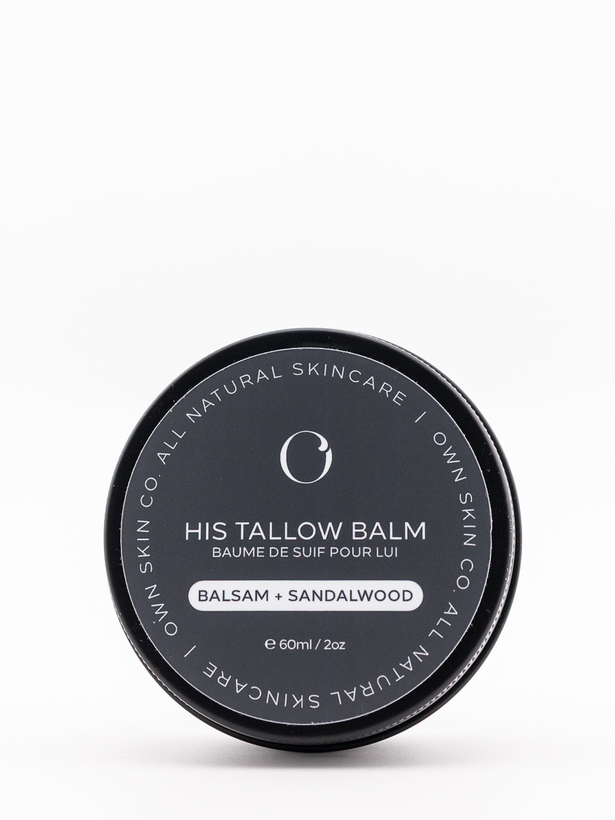 Sandalwood and Balsam Men's Beef Tallow Balm for skin and hair