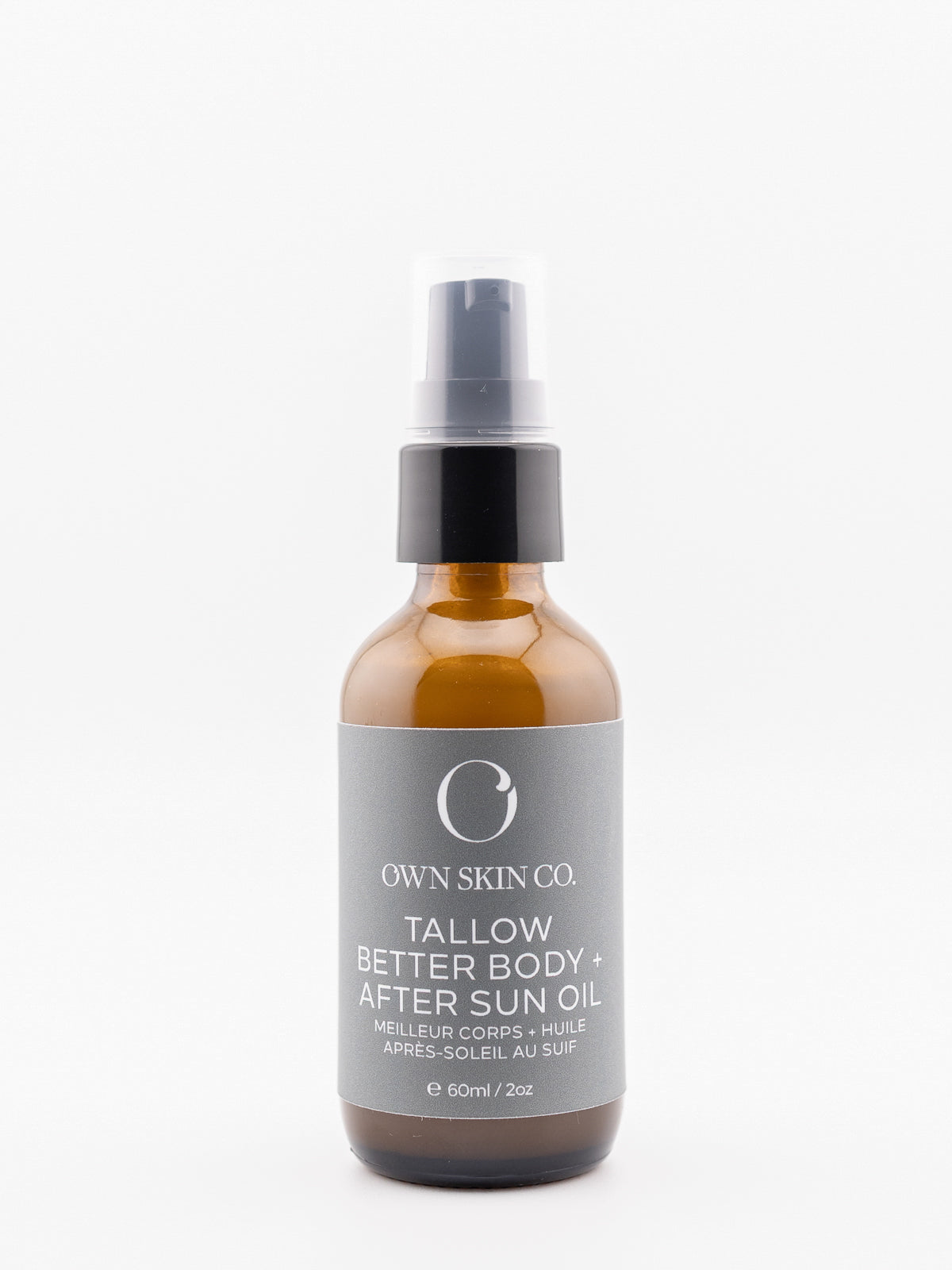 Sunburn and eczema beef tallow body oil