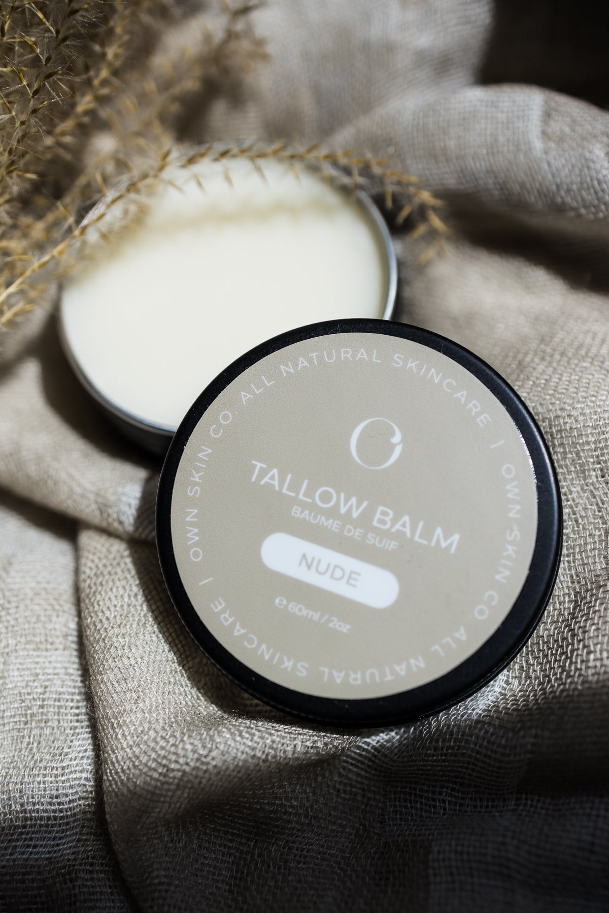Nude beef tallow face and body balm