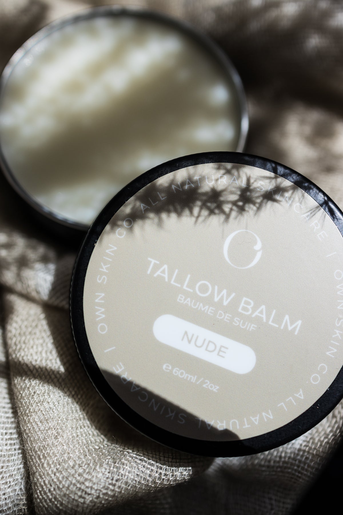Unscented Beef Tallow Balm made in Canada