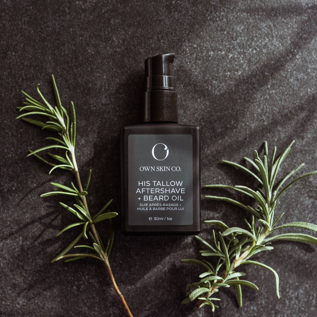 Men's Tallow Aftershave and Beard Oil Made In Canada