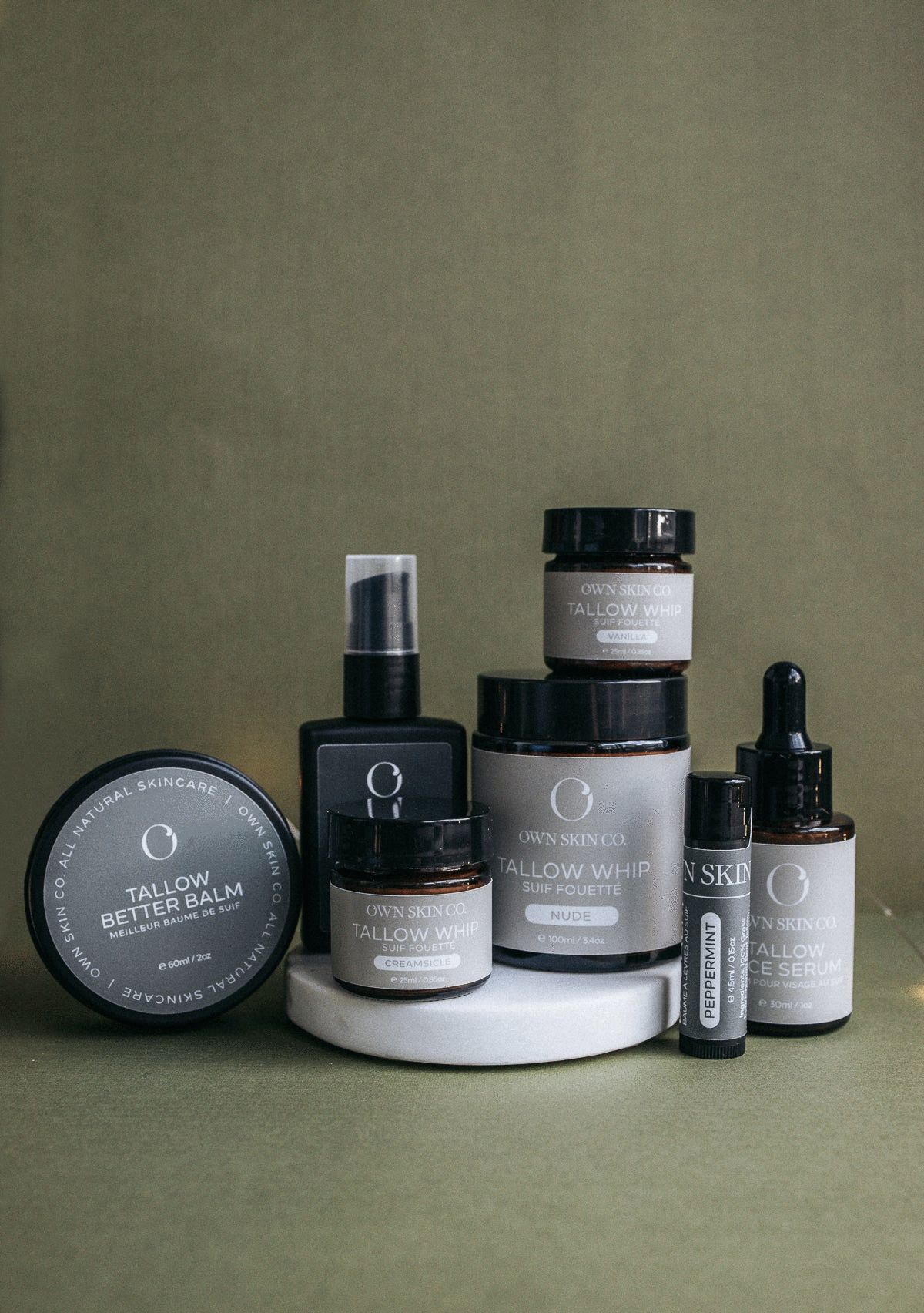 Beef Tallow Skincare, whips, balms, lotions and more