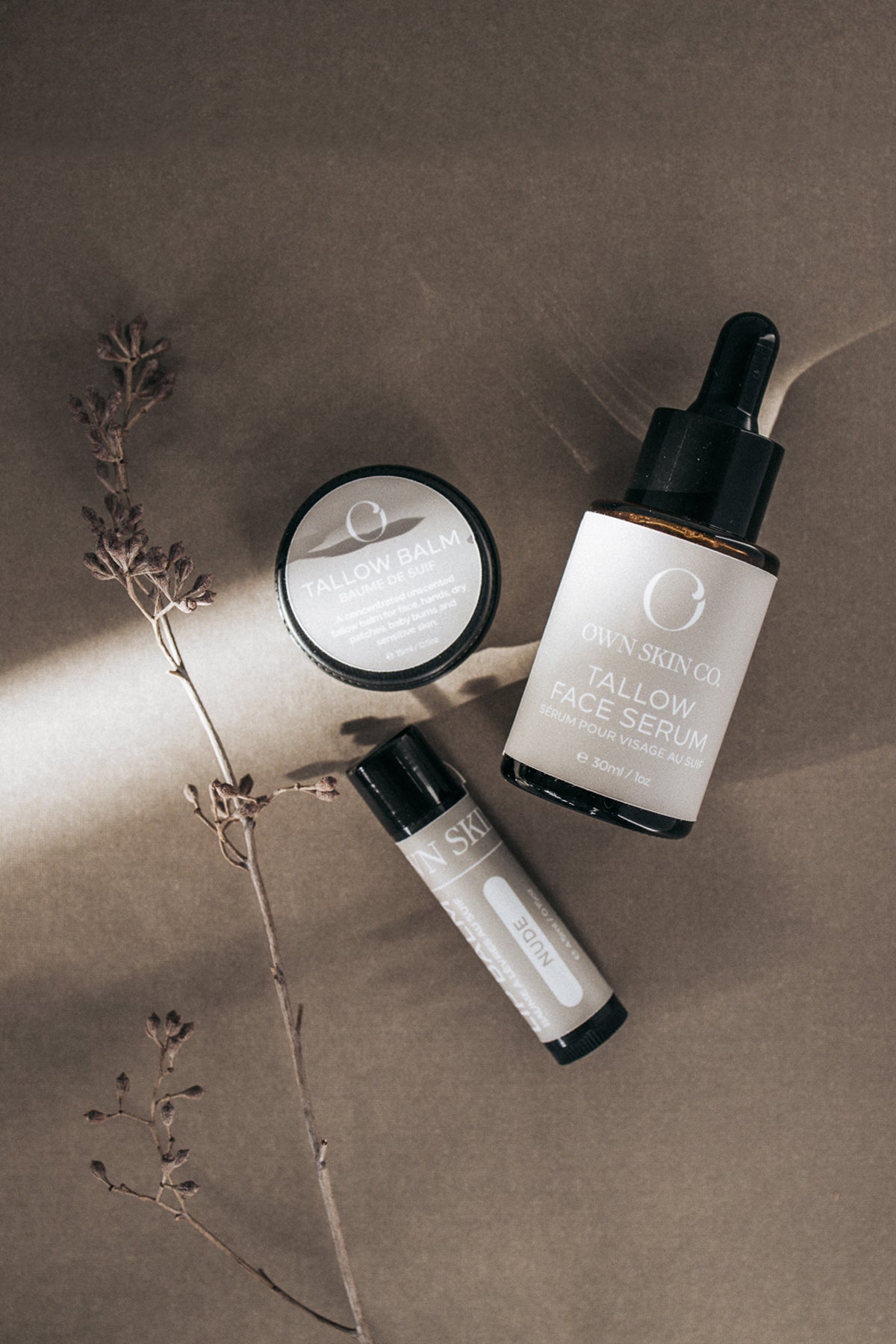 Unscented Tallow Skincare For Sensitive Skin