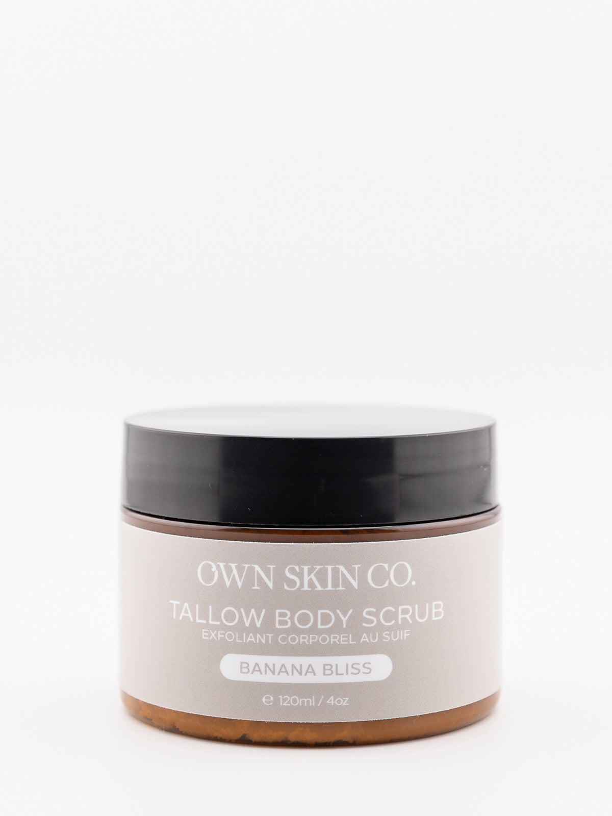 Banana Bliss Body Scrub with Beef Tallow
