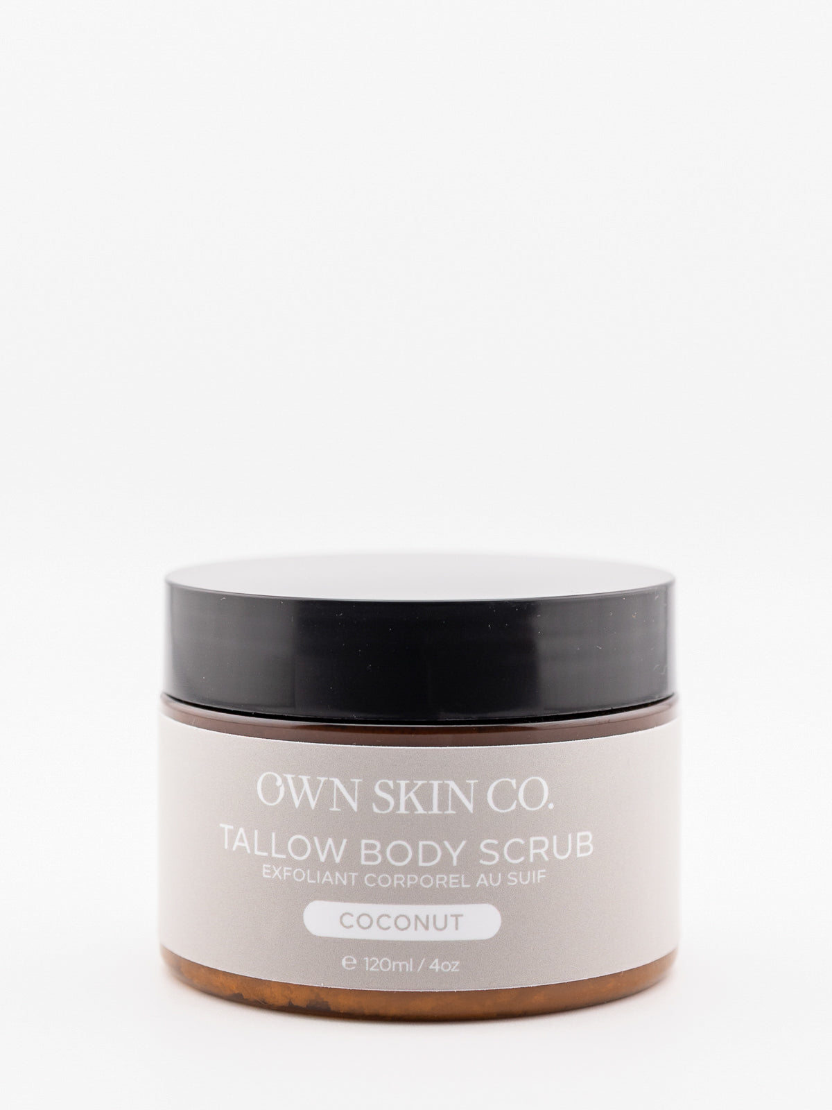 Coconut Beef Tallow Body and Face Scrub