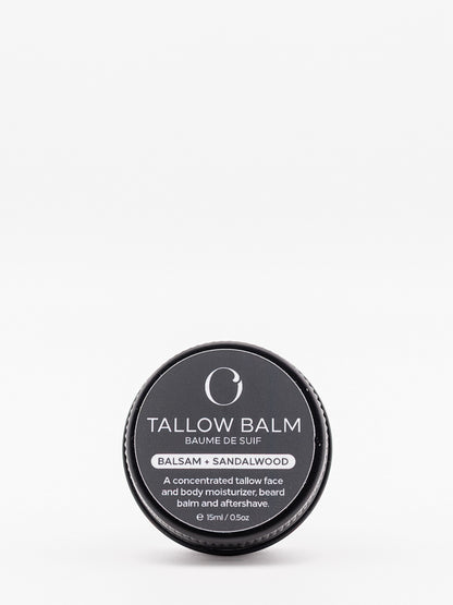 mini travel size men's beef tallow balm