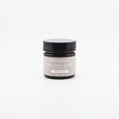 Citrus Creamsicle whipped tallow moisturizer