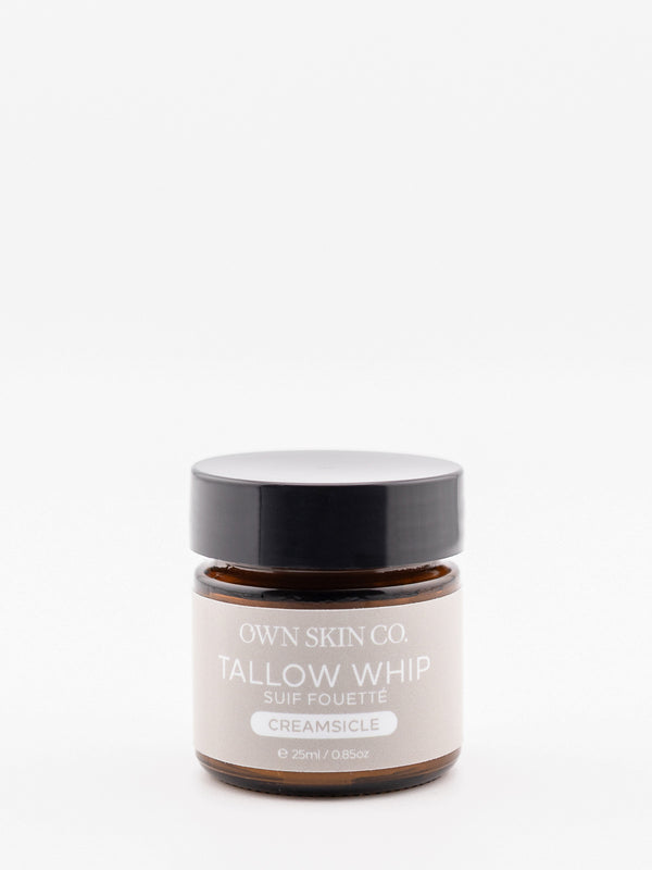 Beef Tallow Lotion in Citrus Creamsicle made in Canada