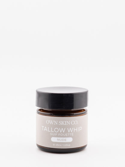 Unscented nude beef tallow face and body moisturizer