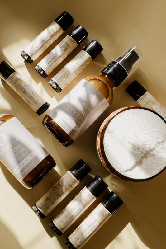 Banana Beef Tallow Skincare Set