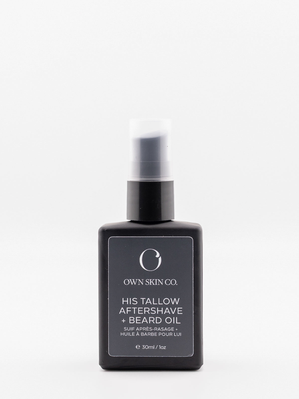 Men's Natural Beef Tallow Beard oil and aftershave oil,