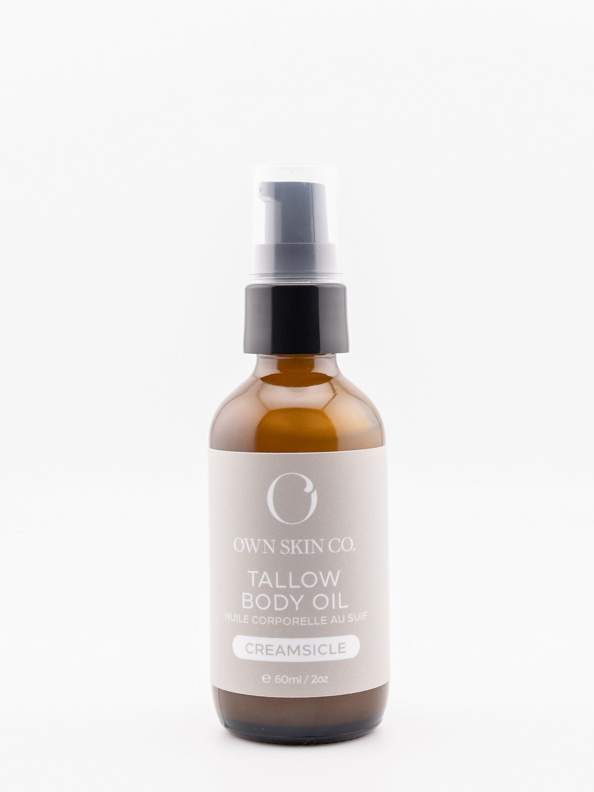Citrus Creamsicle body oil with beef tallow