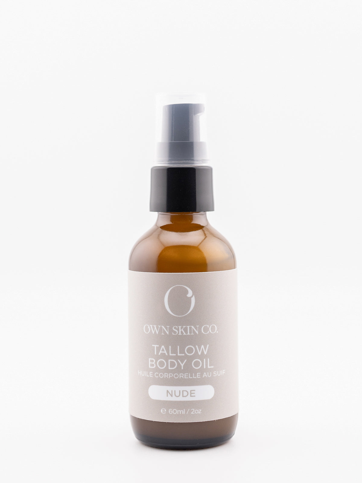 Moisturizing,  unscented beef tallow body oil