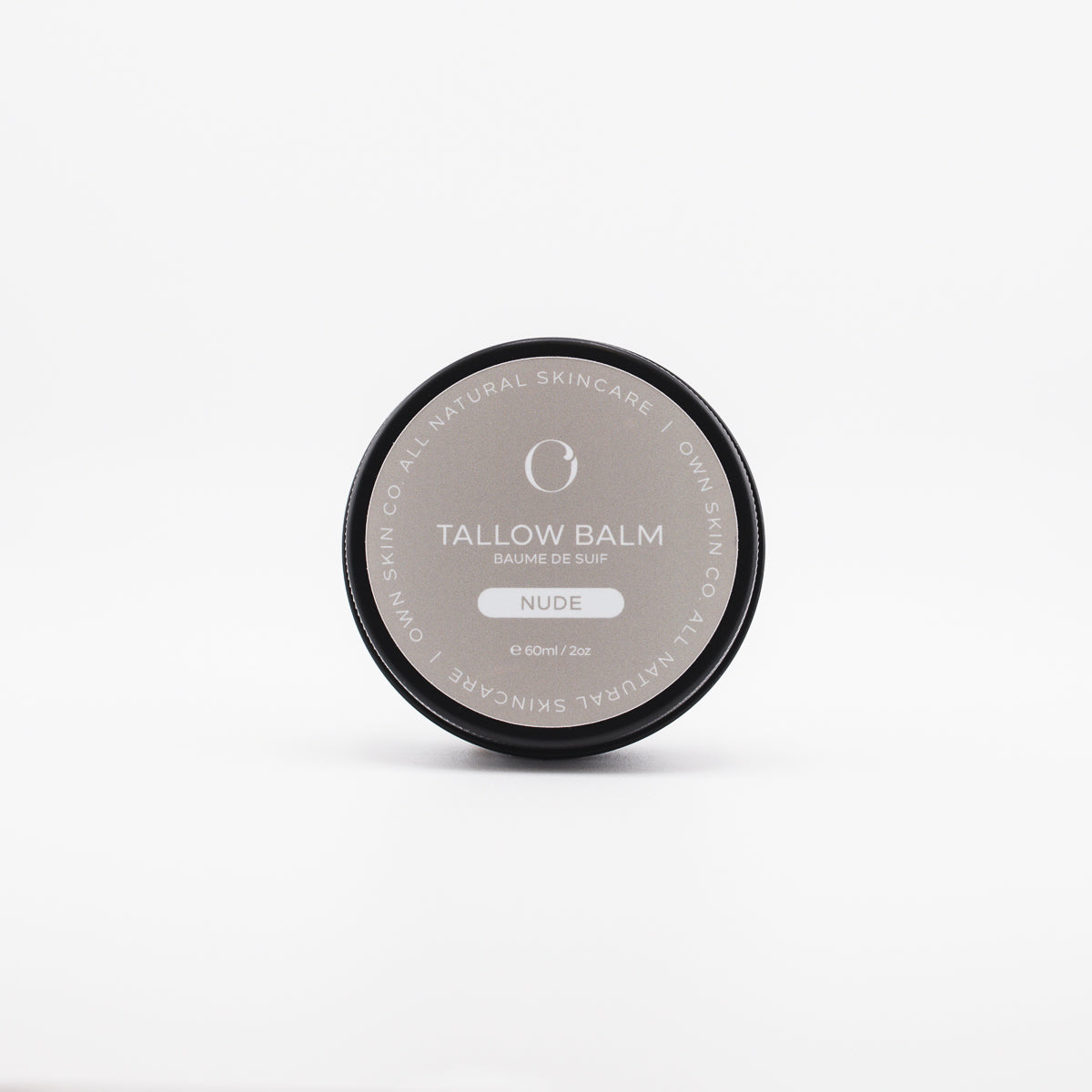 Nude Unscented Beef Tallow Moisturizing Face and Body Balm