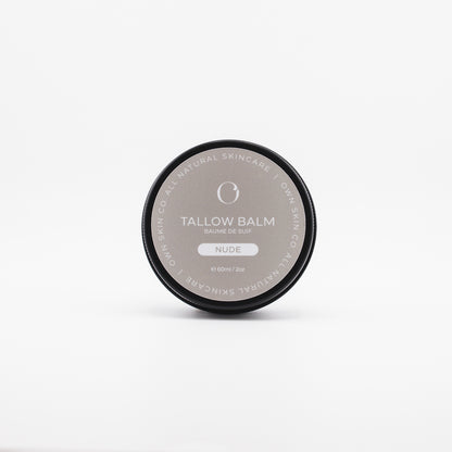 Nude Unscented Beef Tallow Moisturizing Face and Body Balm