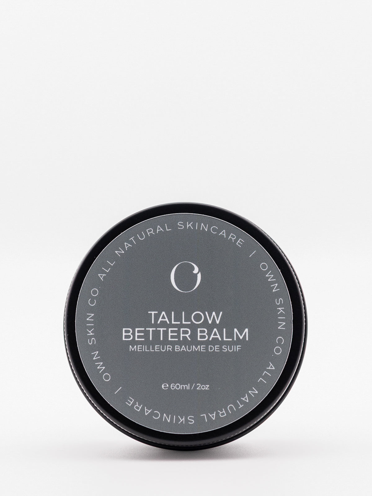 Herbal infused beef tallow balm made in canada
