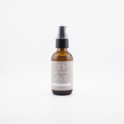 Lavender Vanilla Tallow Body Oil