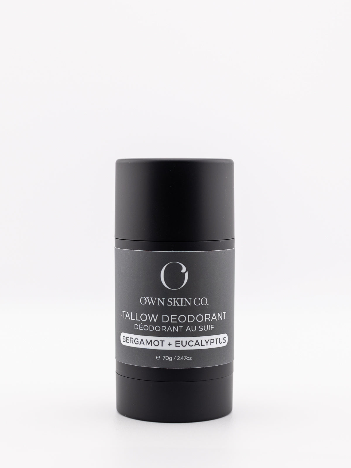 Bergamot Eucalyptus Natural Beef Tallow Deodorant Made In Canada 70g