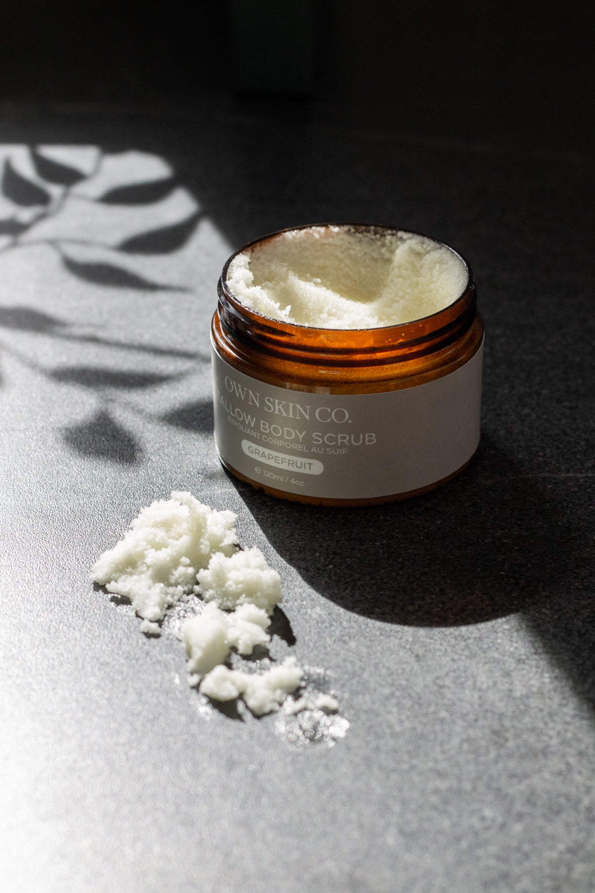 Grapefruit Tallow Body Sugar Scrub from OWN Skin Co.