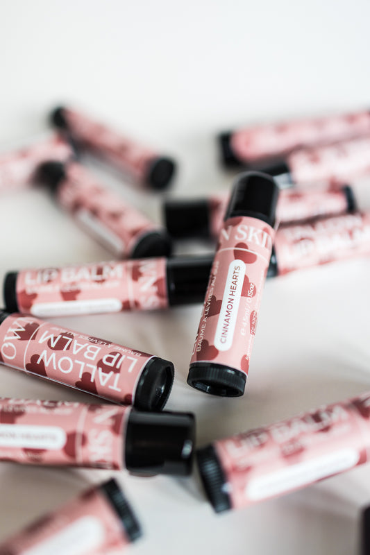 Limited Edition Valentine's Day Lip Balms The Flavour is Cinnamon Hearts