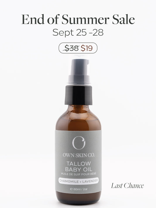 Tallow Baby Oil