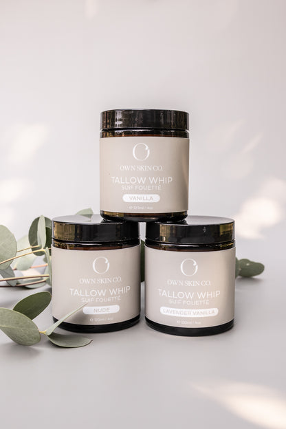 120ml Tallow Face + Body Whip